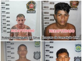 FORAGIDOS DO PRESÍDIO MANOEL NERI SÃO RECAPTURADOS EM MENOS DE 72 HORAS