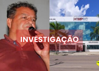 MPAC investiga ex-prefeito Isaac Lima por suposto nepotismo, compra irregular de fazenda e falta de repasse na Educação