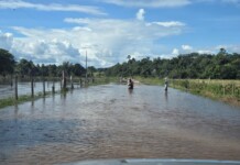 Igarapé Branco transborda e deixa comunidades em alerta em Mâncio Lima