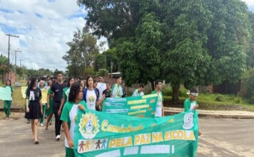 Escola Francisco Freire de Carvalho promove ação por cultura de paz em Mâncio Lima