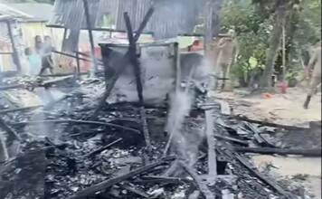 Incêndio destrói casa de família na zona rural de Mâncio Lima