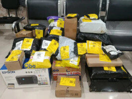 PM recupera celulares e outros produtos após furto em loja de Mâncio Lima
