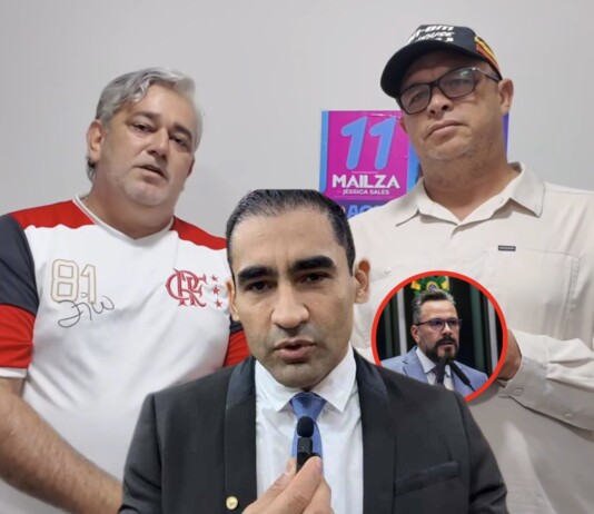 SEDENTO POR PODER: suplente de Alan Rick no Senado, Gemil Jr diz que Chicão se vendeu para o sistema após se unir com Zé Luiz para apoiar Mailza: “Que vergonha!”