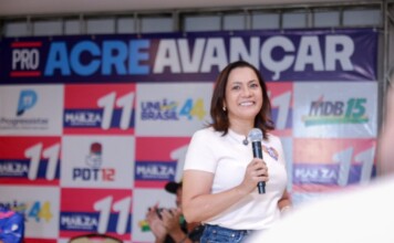 A MULHER DISPAROU: Mailza lidera disputa pelo Governo do Acre com 66,88% dos votos válidos